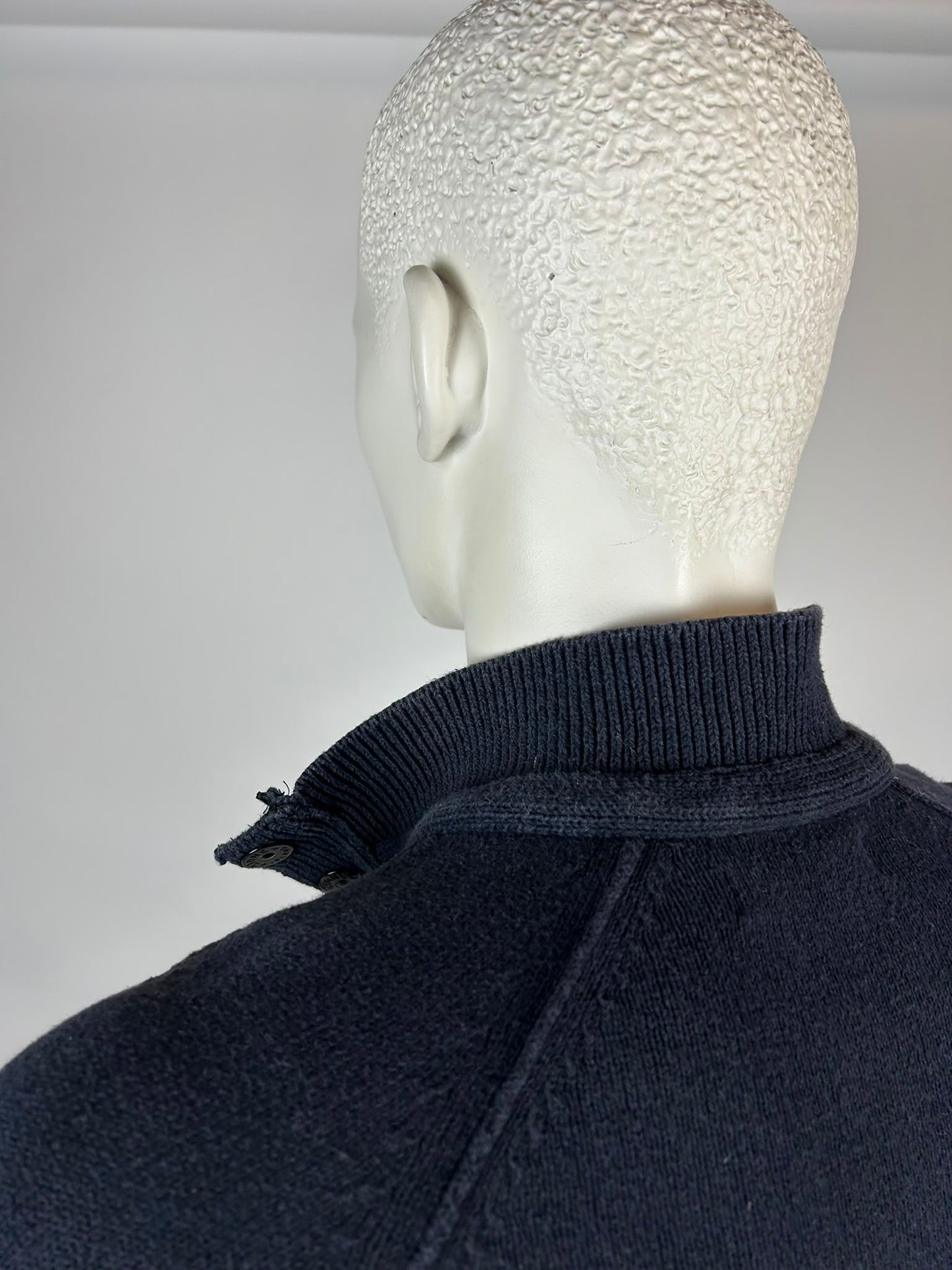 Stone Island Wool Knitwear Quarterzip (S)