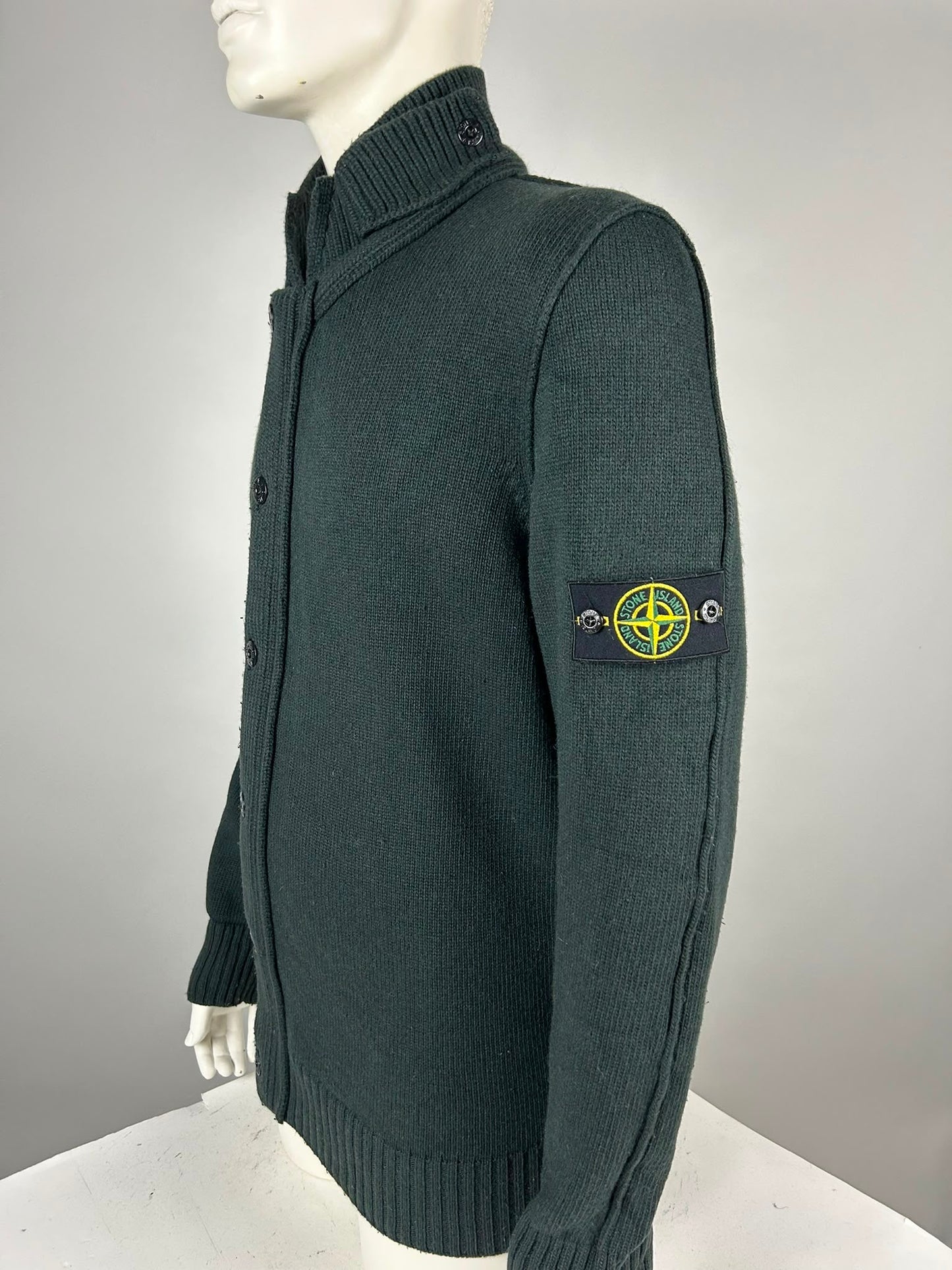Stone Island Wool Knitwear Cardigan (XXL)