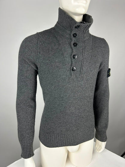 Stone Island Wool 1/4 Zip (XL)