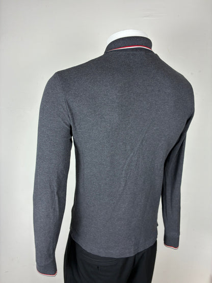MONCLER POLO LONGSLEEVE SLIM-FIT (S)