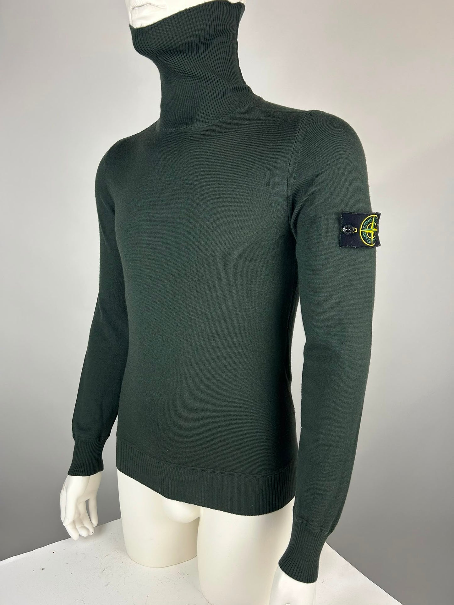 Stone Island Wool Turtle Neck Knitwear Sweater (S)