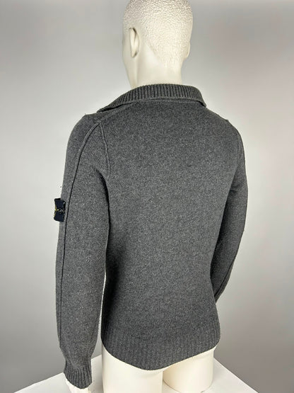 Stone Island Wool 1/4 Zip (XL)