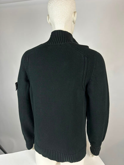 Stone Island Wool Knitwear Quarterzip (XL)