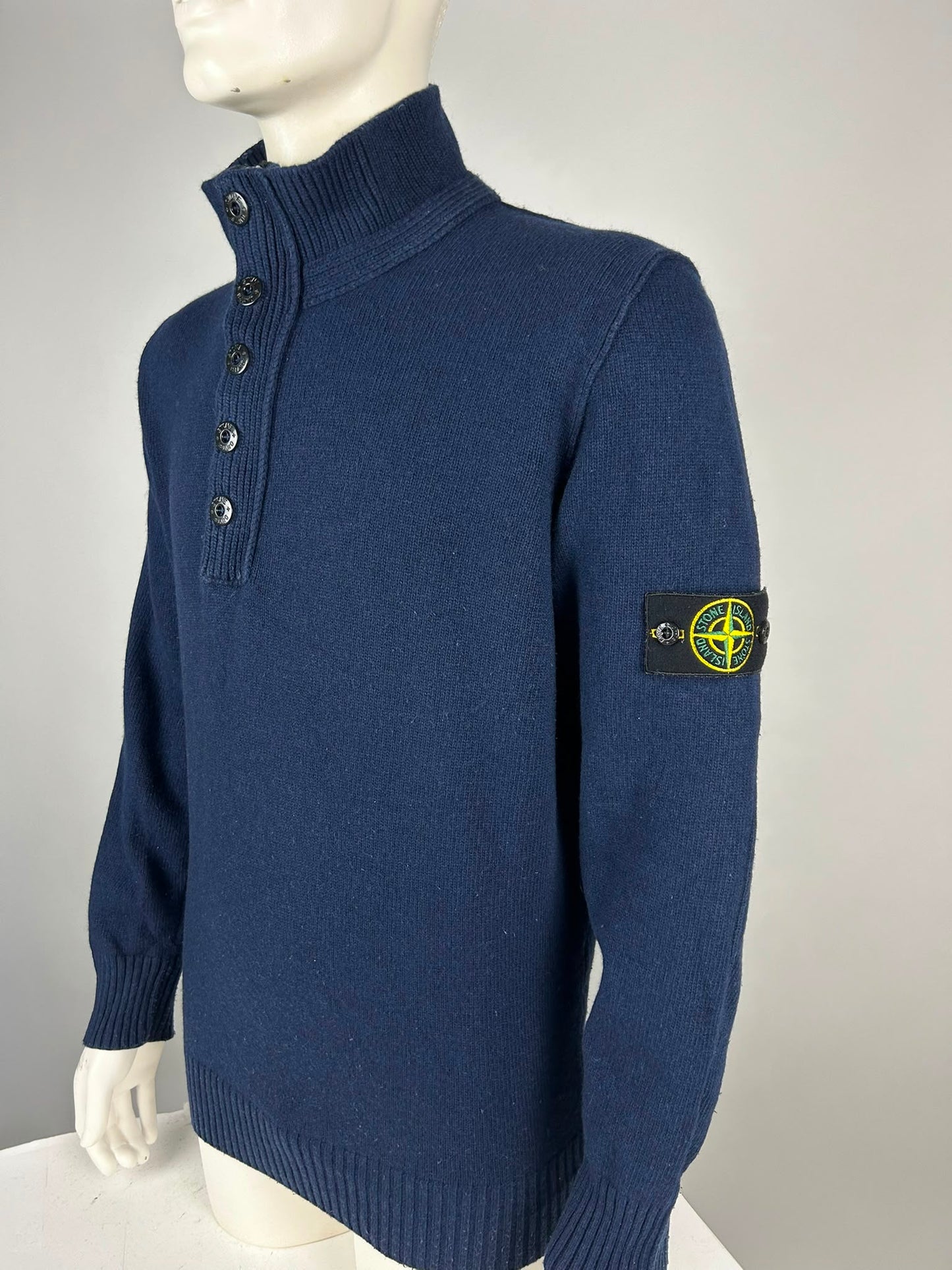 Stone Island Wool Knitwear Sweater (XXL+)