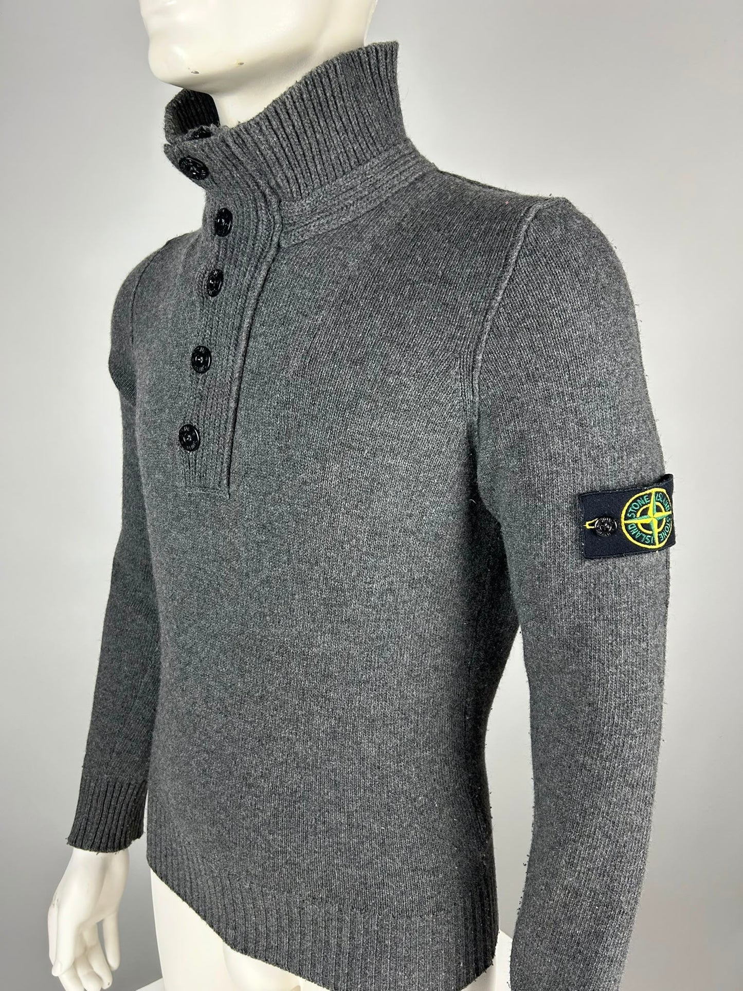 Stone Island Wool 1/4 Zip (XL)