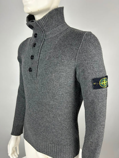 Stone Island Wool 1/4 Zip (XL)