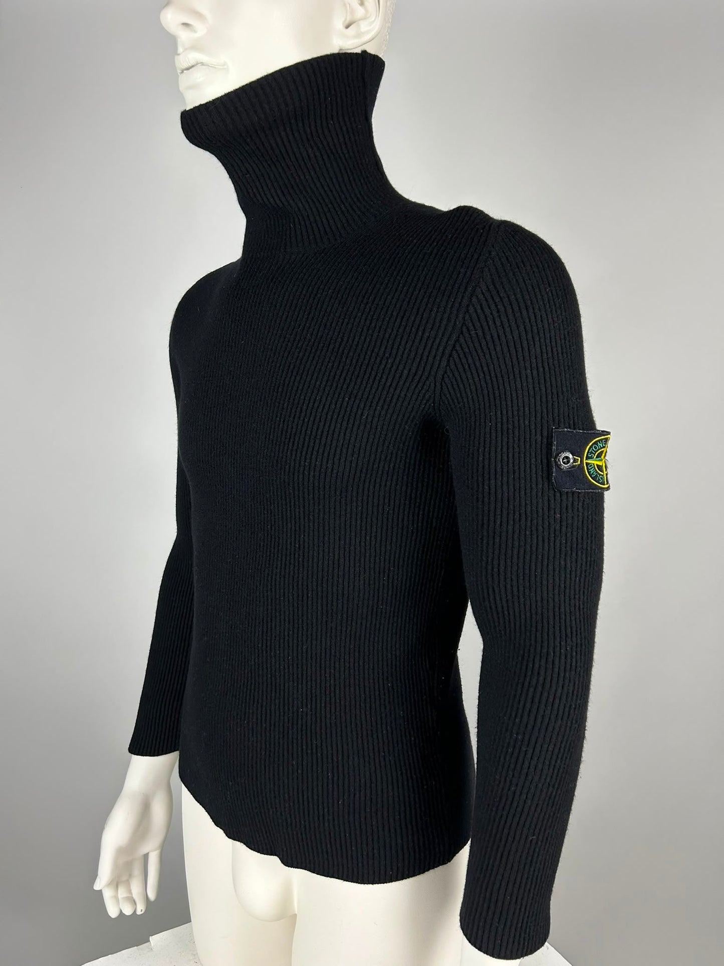 Stone Island Wool Turtle Neck Knitwear Sweater (S)