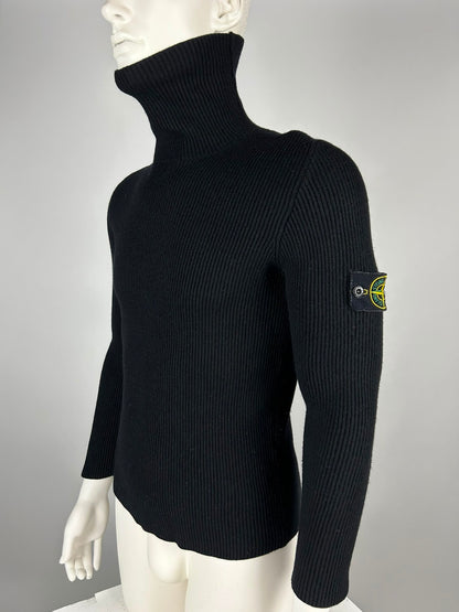 Stone Island Wool Turtle Neck Knitwear Sweater (S)