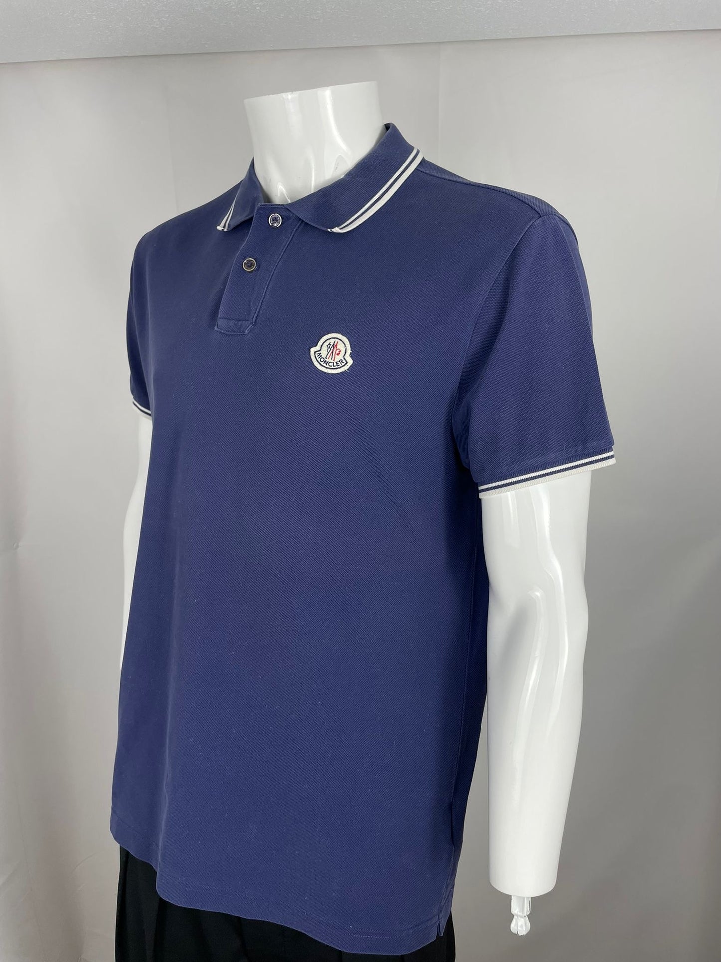 Moncler poloshirt slim-fit (XL)