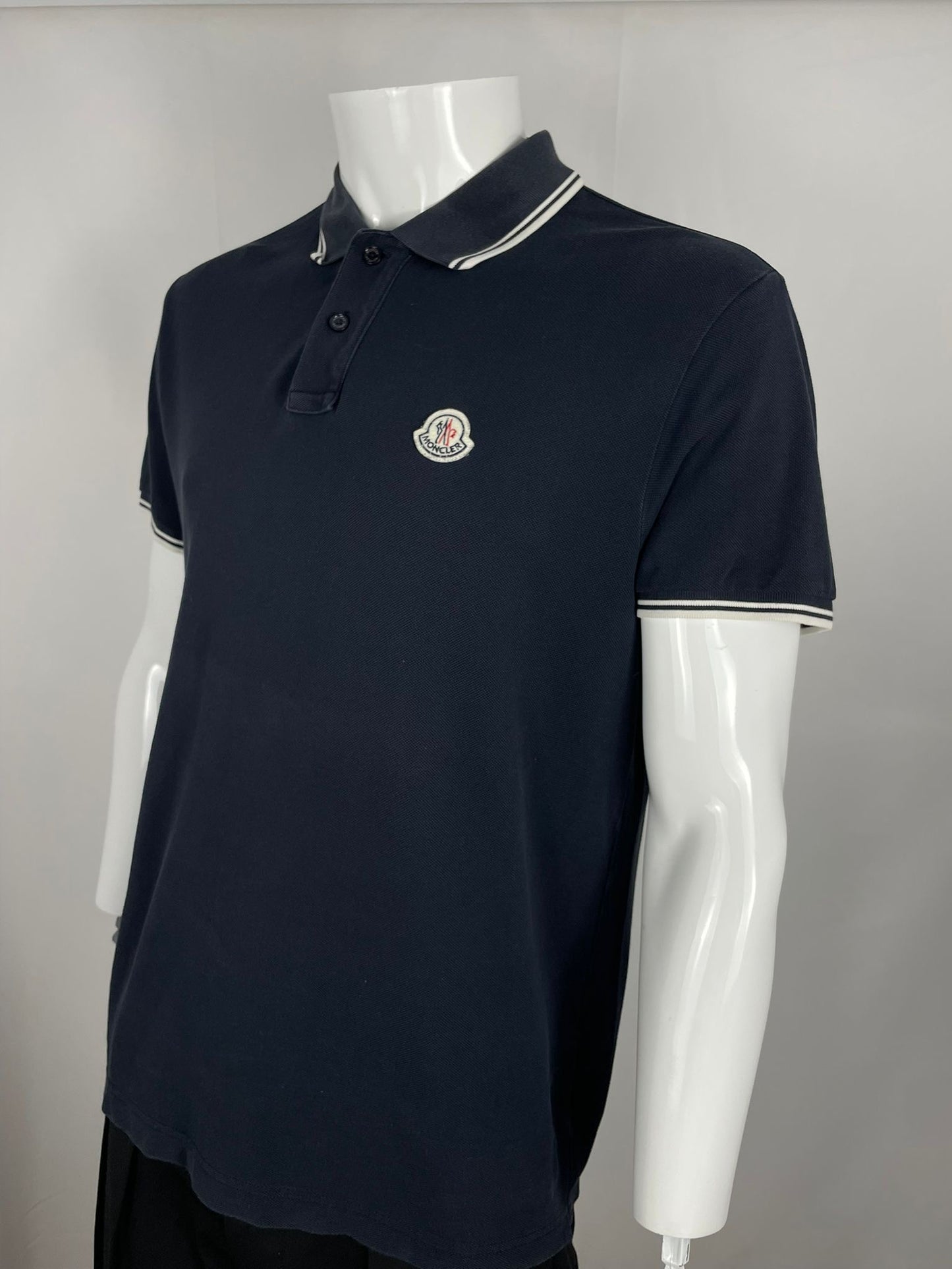 Moncler poloshirt slim-fit (XL)