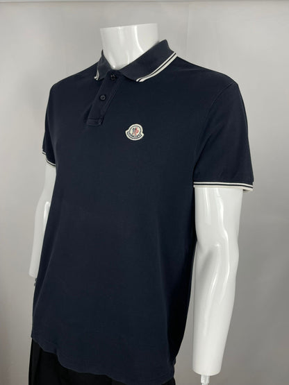 Moncler poloshirt slim-fit (XL)