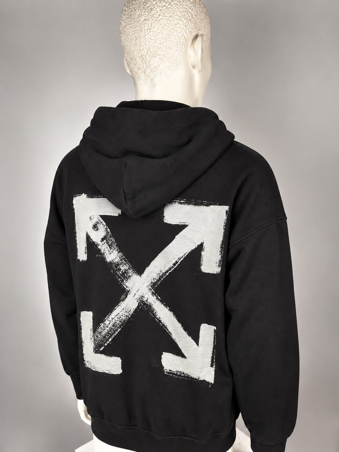 Off White Hooded Sweater (S)