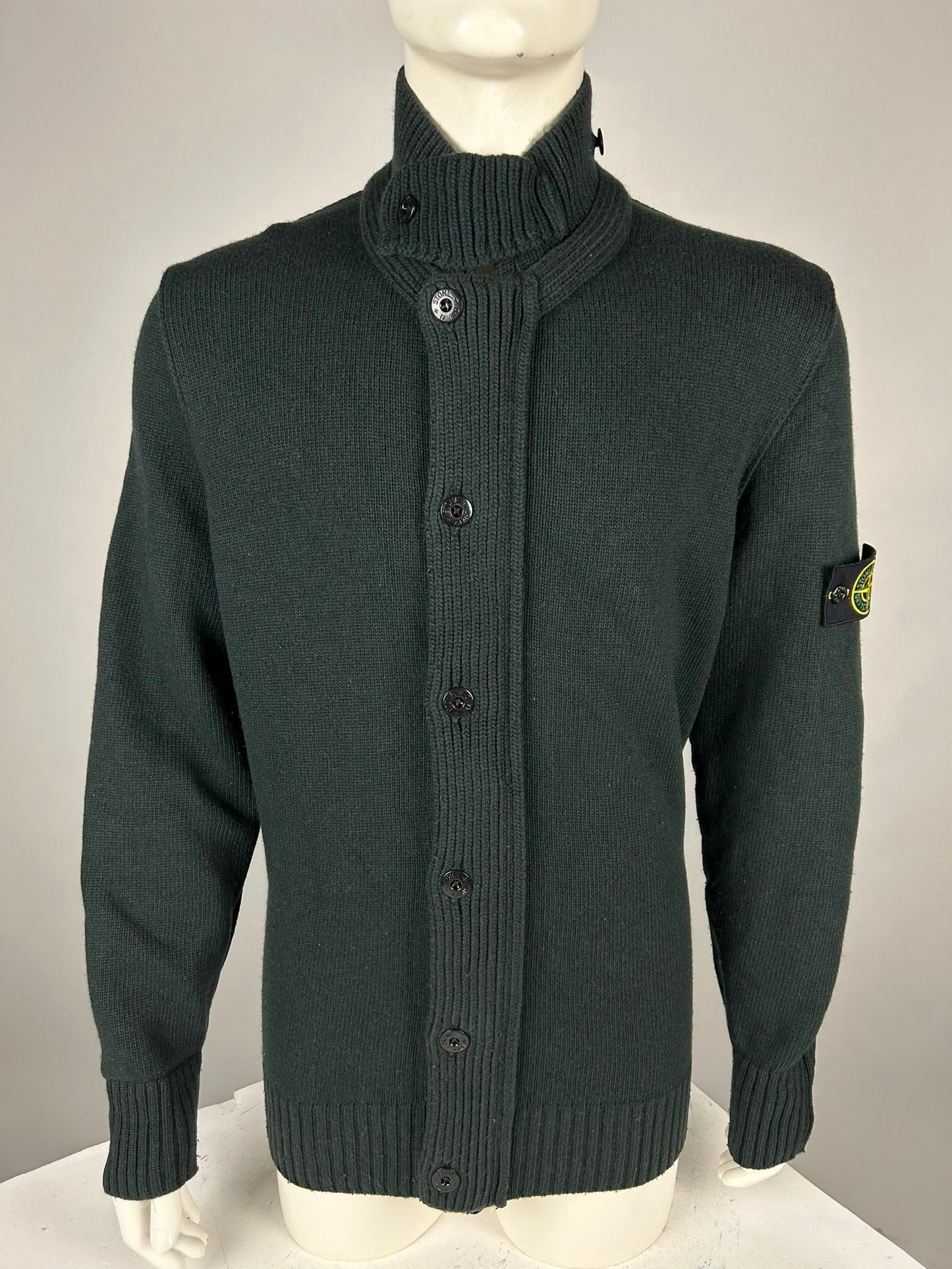 Stone Island Wool Knitwear Cardigan (XXL)