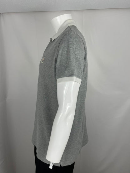 Moncler poloshirt slim-fit (XXL)