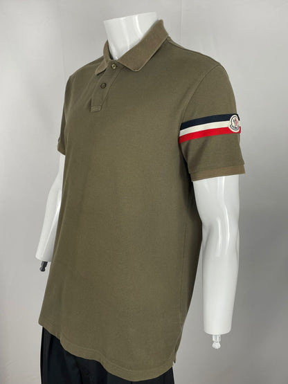Moncler poloshirt slim-fit (XXL)