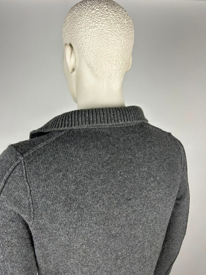 Stone Island Wool Knitwear Quarterzip (M)