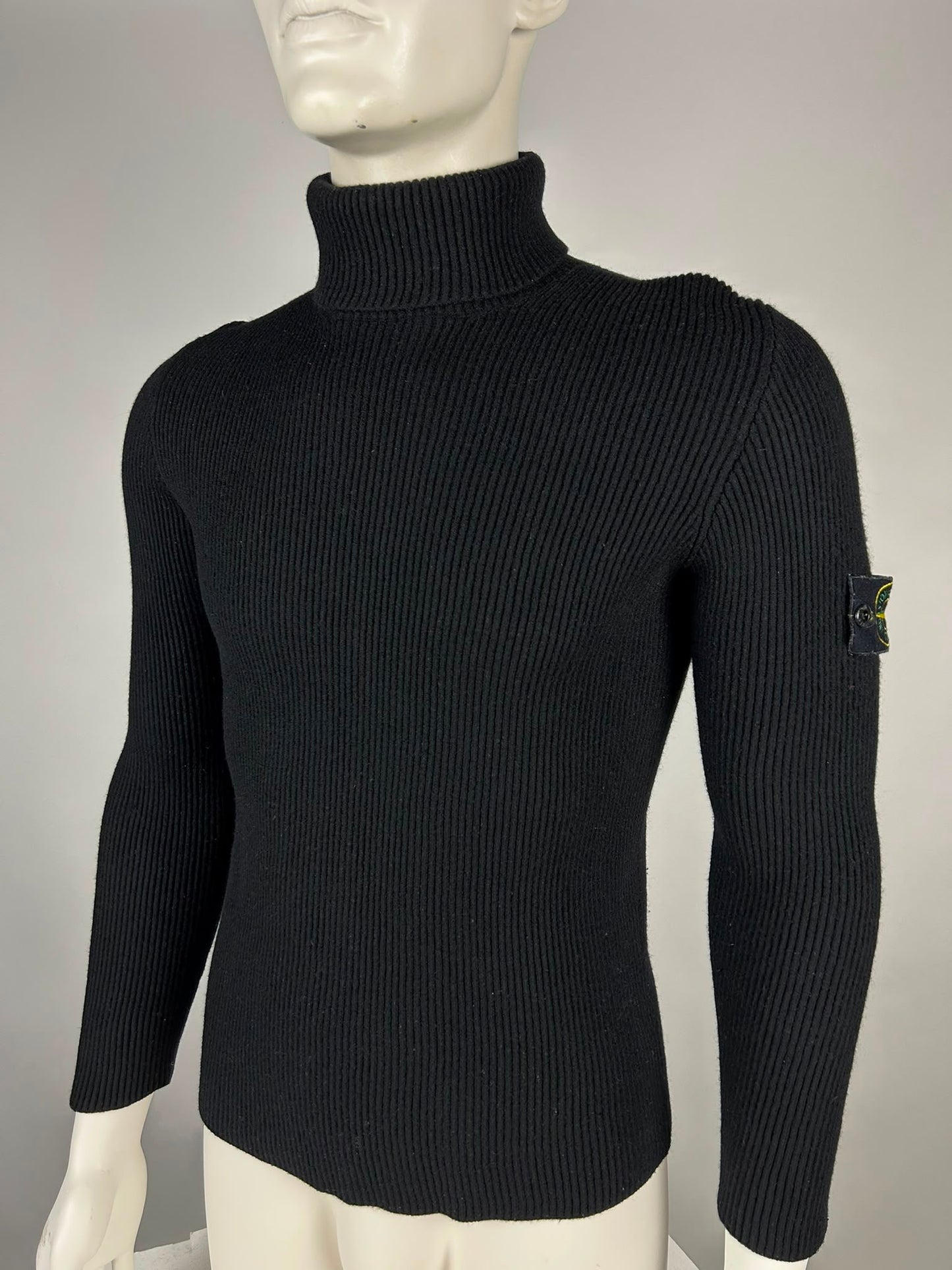 Stone Island Wool Turtle Neck Knitwear Sweater (S)