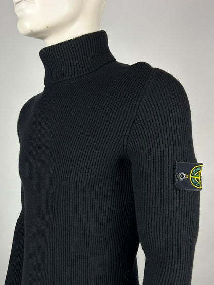 Stone Island Wool Turtle Neck Knitwear Sweater (S)