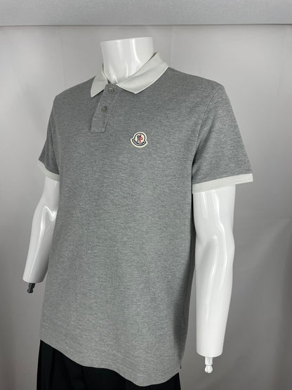 Moncler poloshirt slim-fit (XXL)