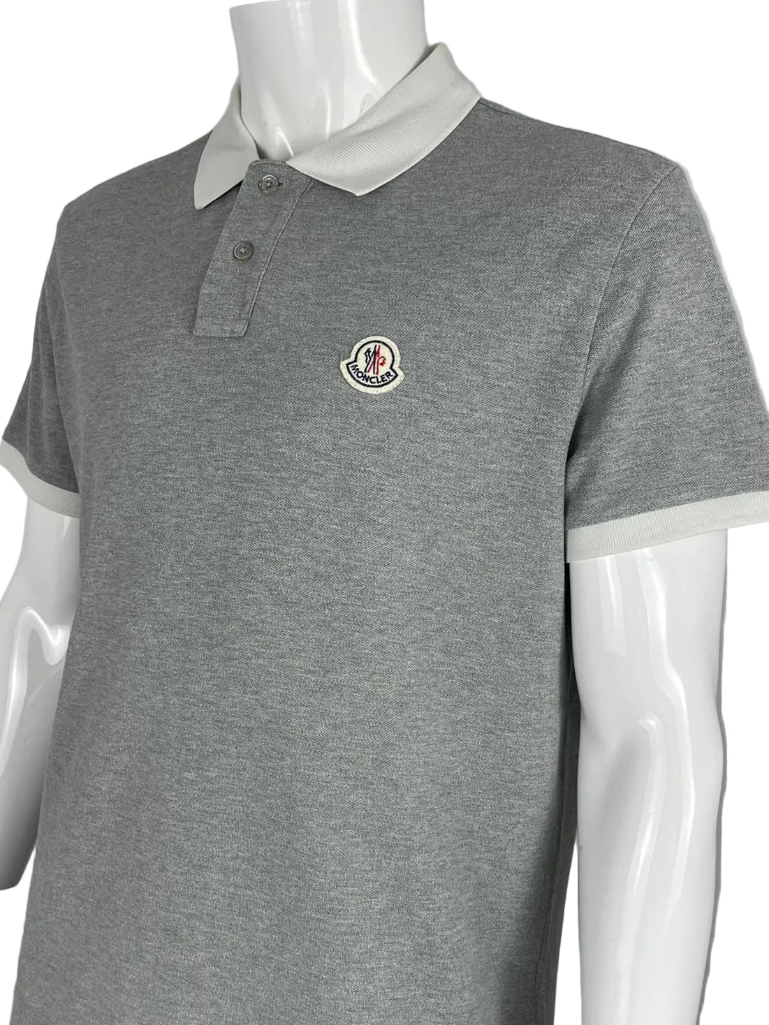 Moncler poloshirt slim-fit (XXL)
