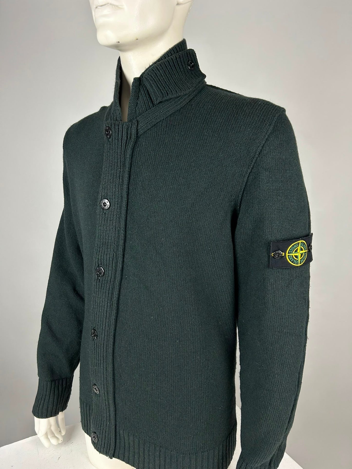 Stone Island Wool Knitwear Cardigan (XXL)
