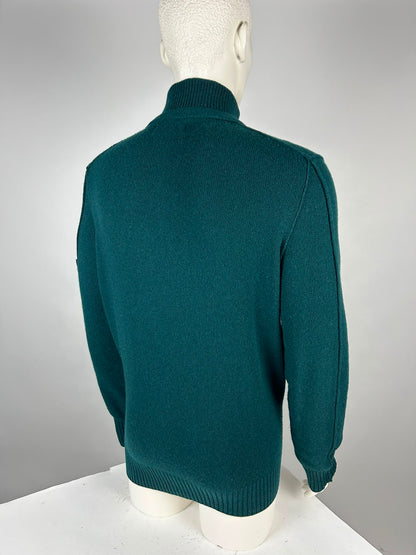 Stone Island Wool Knitwear Quarterzip (XXL)