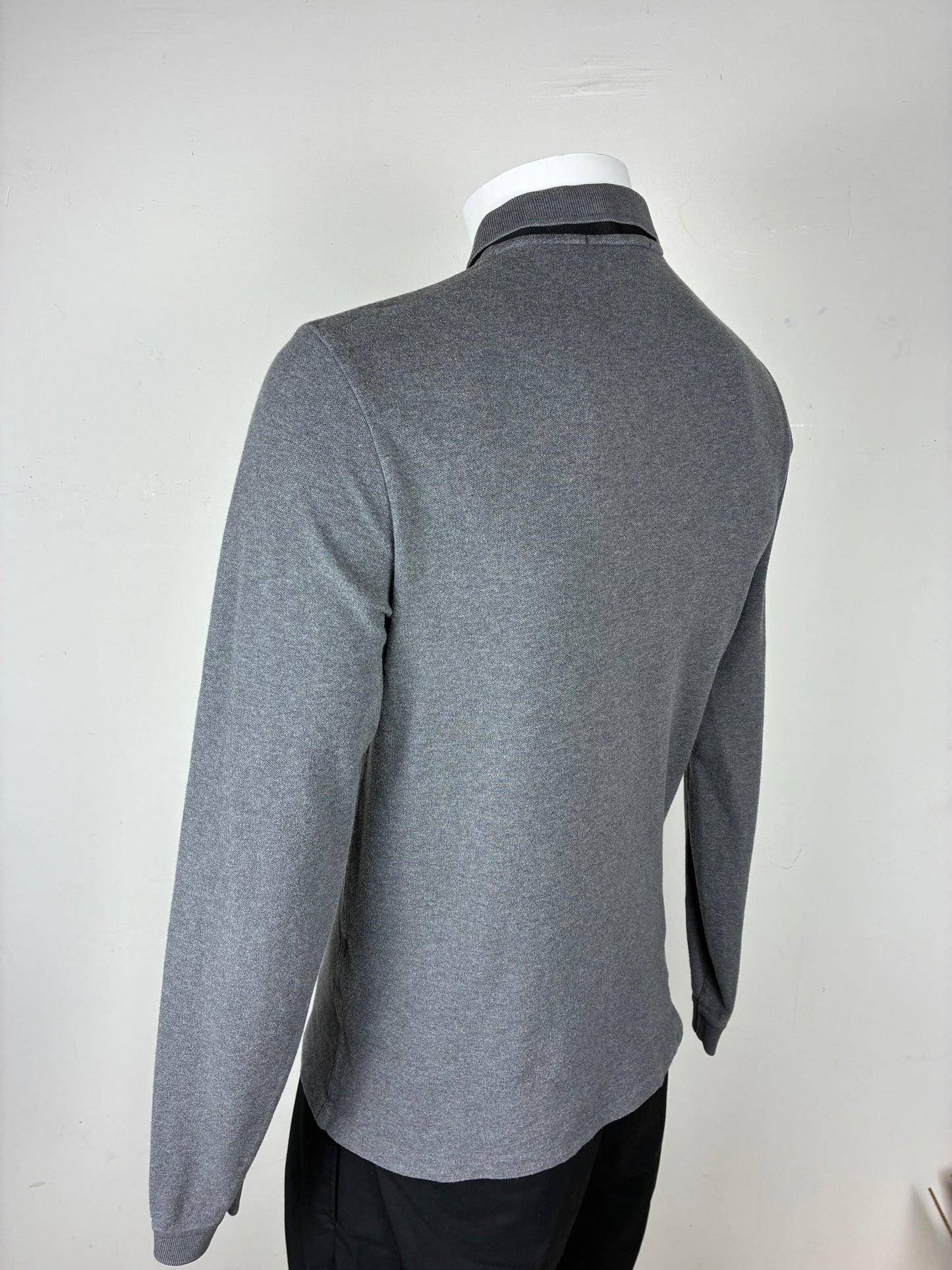 STONE ISLAND POLO LONGSLEEVE SLIM-FIT (M)