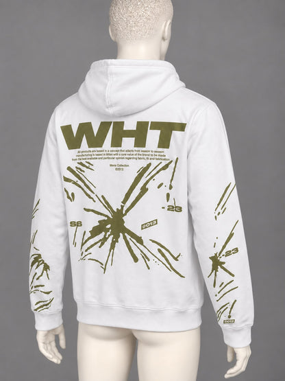 Off White Hooded Sweater (M)
