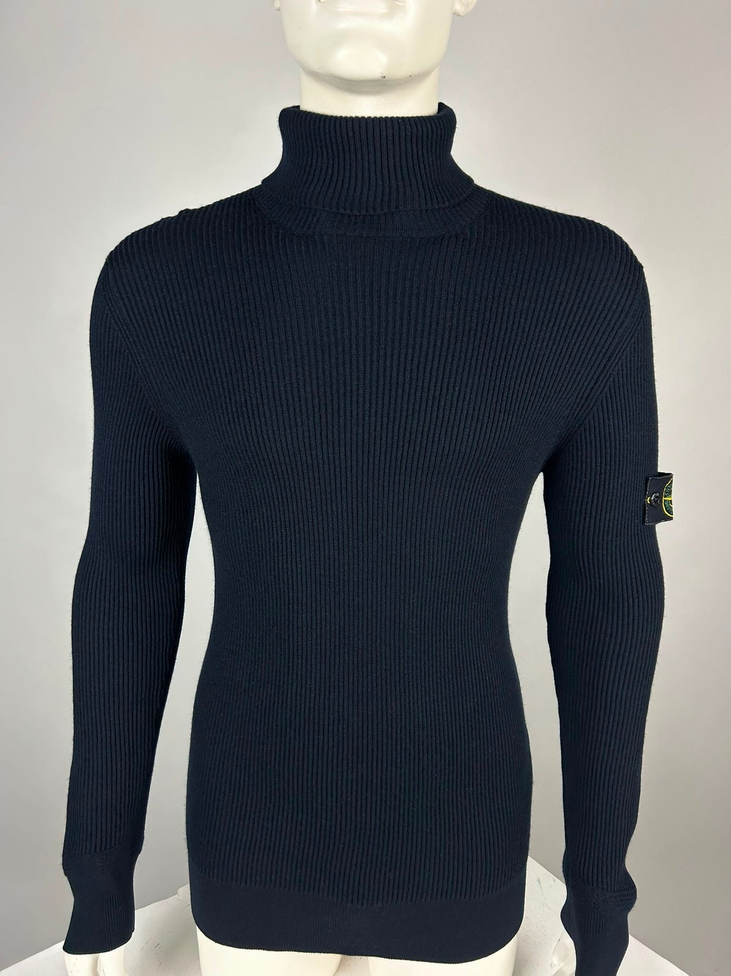 Stone Island Wool Turtle Neck Knitwear Sweater (XL)