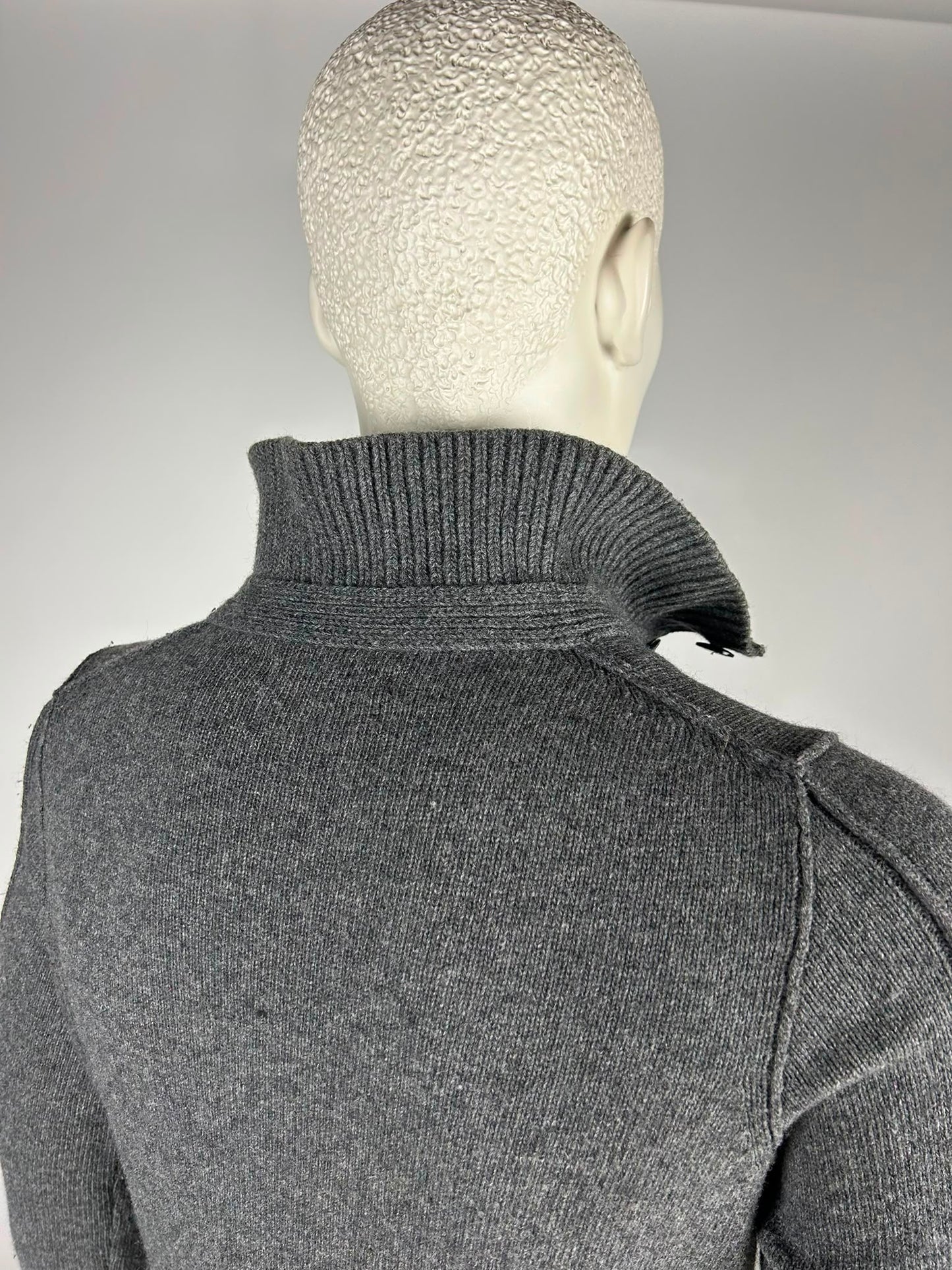 Stone Island Wool Knitwear Quarterzip (M)