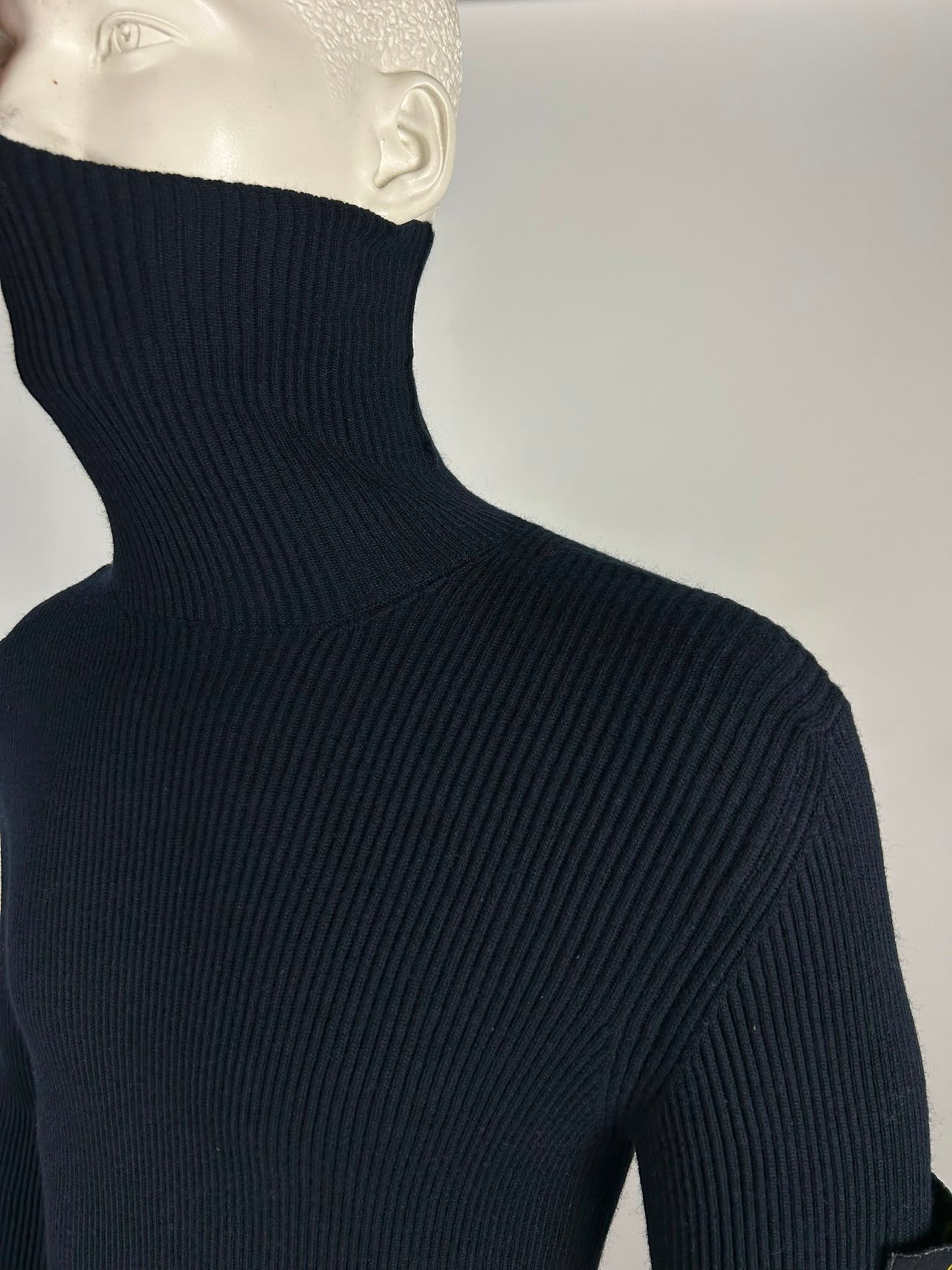 Stone Island Wool Turtle Neck Knitwear Sweater (XL)