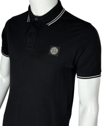 STONE ISLAND POLO SLIM-FIT (M)