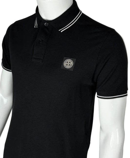 STONE ISLAND POLO SLIM-FIT (M)